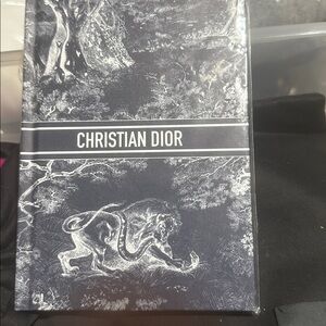 Christian Dior Black and White Notebook